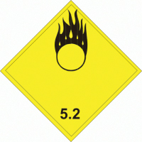 Organický peroxid nebezpečenstvo požiaru č 5.2