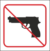 Zákaz nosiť zbraň - Kliknutím na obrázok zatvorte -