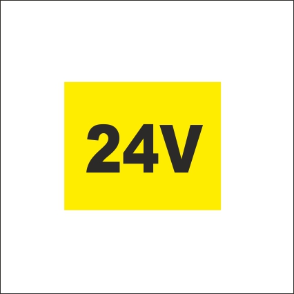 24V - elektrotechnická značka