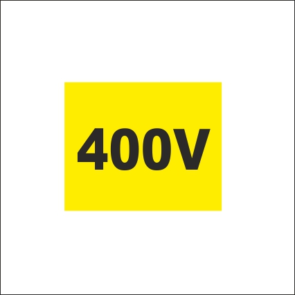 400V - elektrotechnická značka