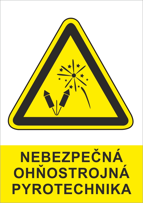 Nebezpečná ohňostrojná pyrotechnika