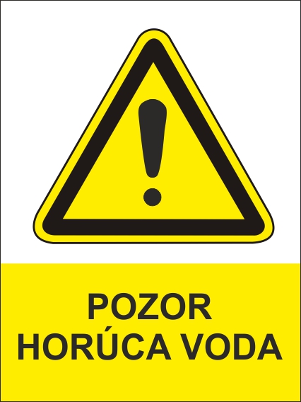 Pozor, horúca voda