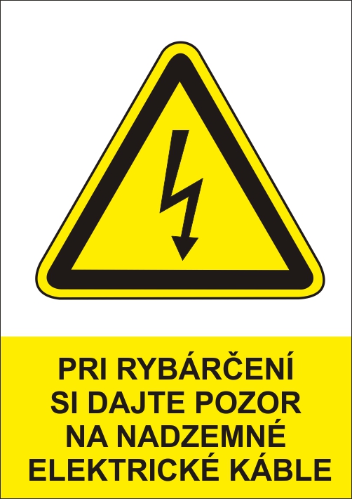 Pri rybárčení si dajte pozor na nadzemné elektrické káble