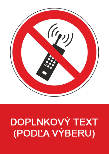 Zákaz použitia mobilných telefónov
