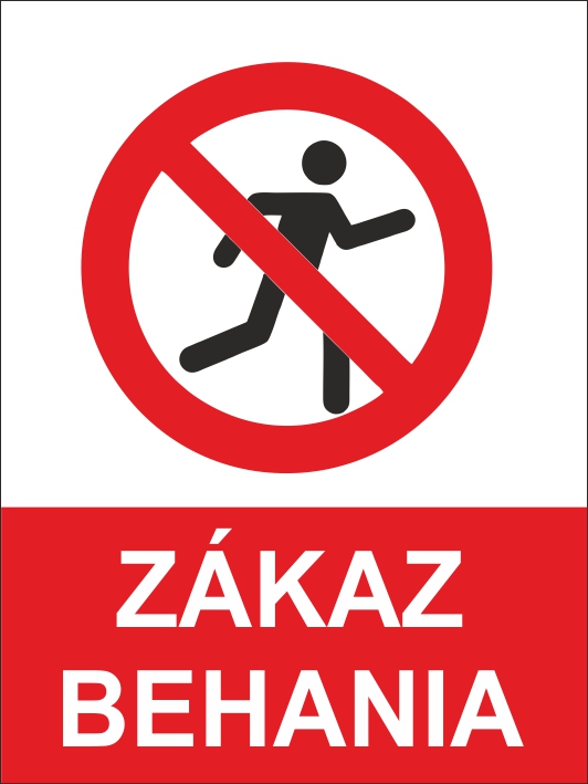 Zákaz behania