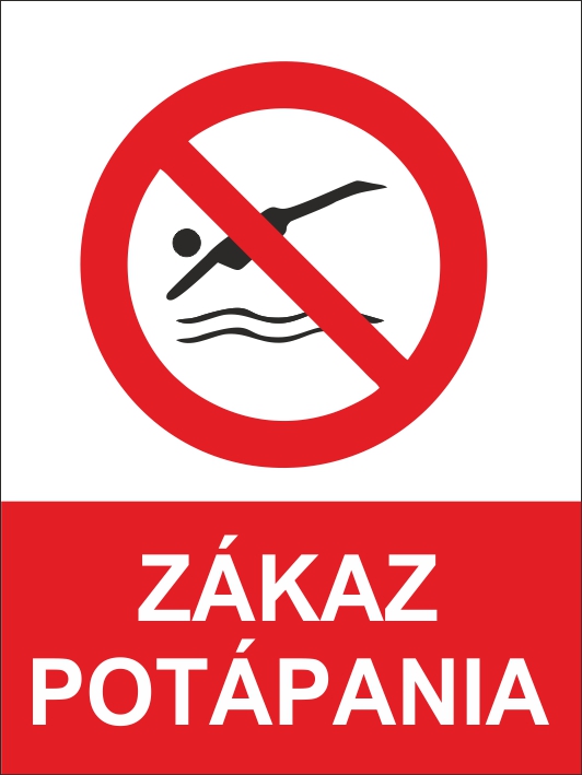 Zákaz potápania