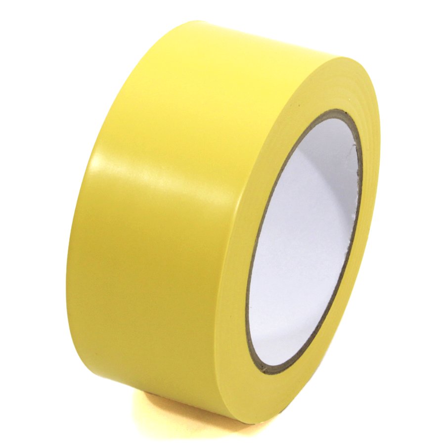 Žltá vyznačovacia páska Štandard - dĺžka 33 m a šírka 5 cm