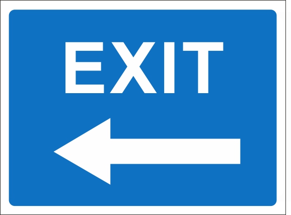 Exit vľavo