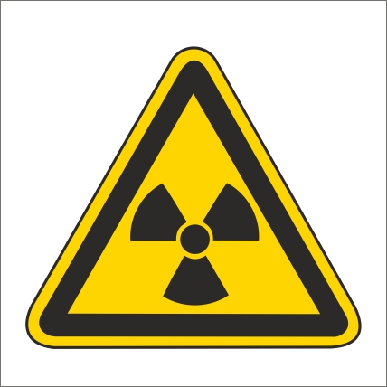 Symbol Nebezpečné rádioaktívne alebo ionizujúce žiarenie