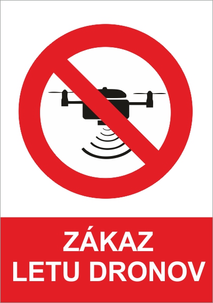 Zákaz letu dronov
