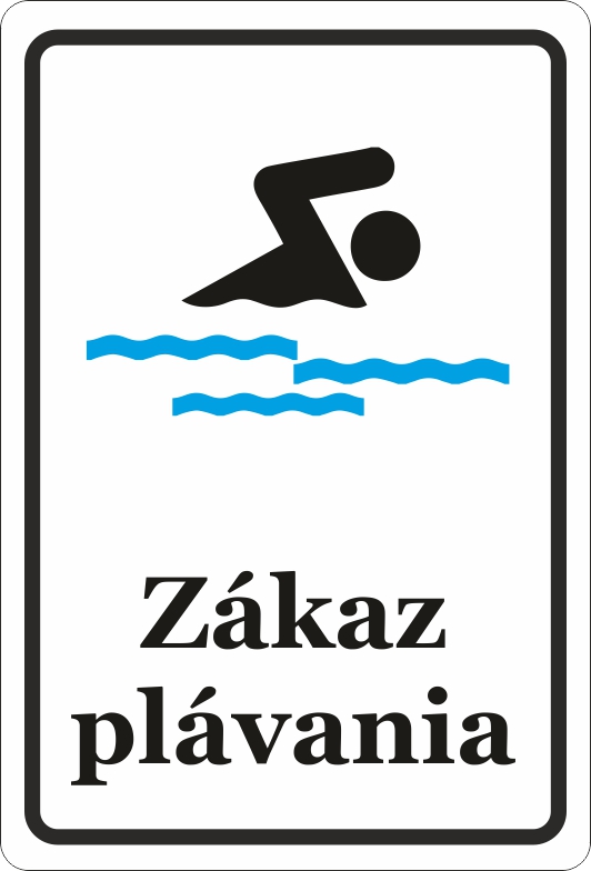 Zákaz plávania