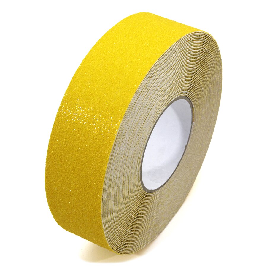 Žltá korundová protišmyková páska Super - dĺžka 18,3 m, šírka 5